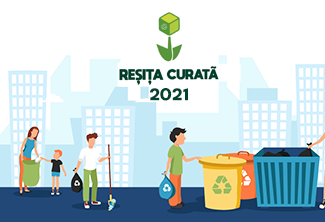 ”Reșița Curată 2021” este campania de curățenie derulată anual, prin care dorim să implicăm toată comunitatea în activități de salubrizare și în același timp să creștem gradul de conștientizare al cetățenilor față de importanța activităților de ecologizare.